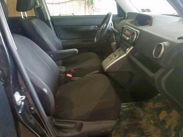 JTLKE50E191061873 - 2009 TOYOTA SCION XB შავი ფოტო 5