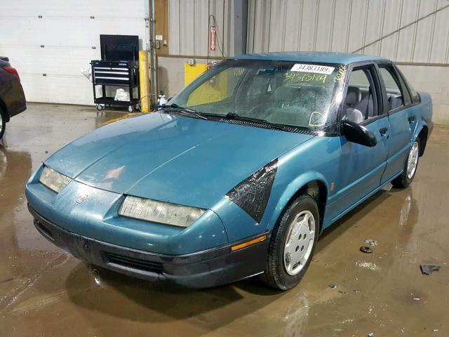 1G8ZG5284SZ329649 - 1995 SATURN SL1 TEAL photo 2