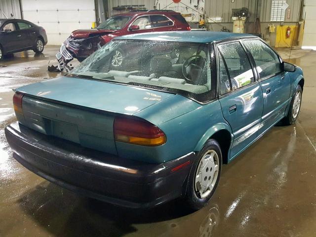 1G8ZG5284SZ329649 - 1995 SATURN SL1 TEAL photo 4