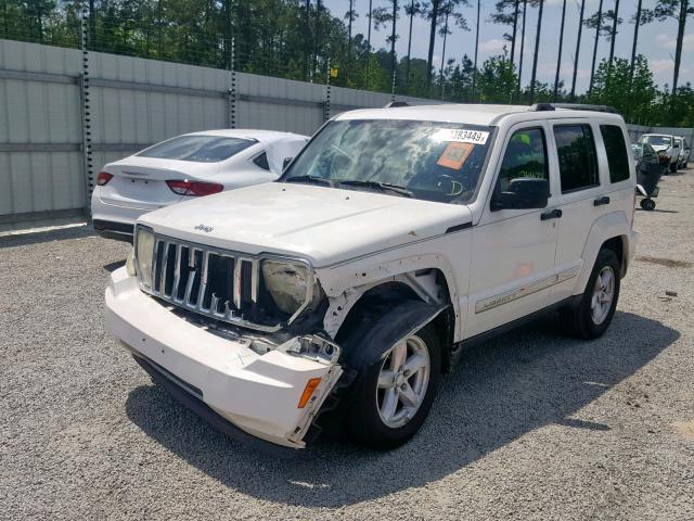 1J4PP5GKXAW119598 - 2010 JEEP LIBERTY LI WHITE photo 2