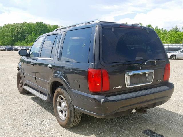 5LMFU28L7WLJ00427 - 1998 LINCOLN NAVIGATOR 黑色 照片 3