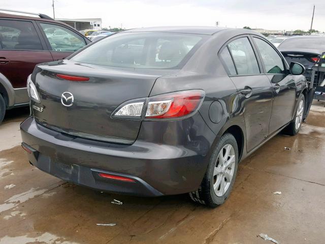 JM1BL1SF1A1105021 - 2010 MAZDA 3 I GRAY photo 4