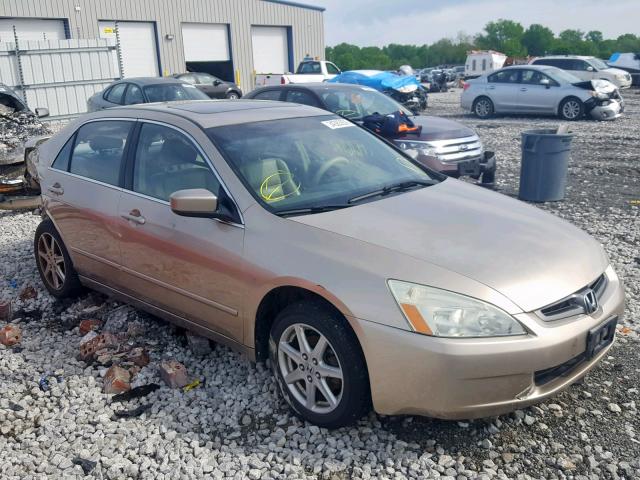 1HGCM66853A090263 - 2003 HONDA ACCORD EX GOLD photo 1