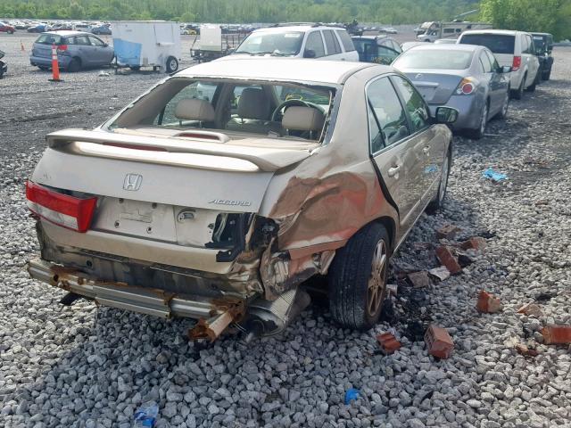 1HGCM66853A090263 - 2003 HONDA ACCORD EX GOLD photo 4