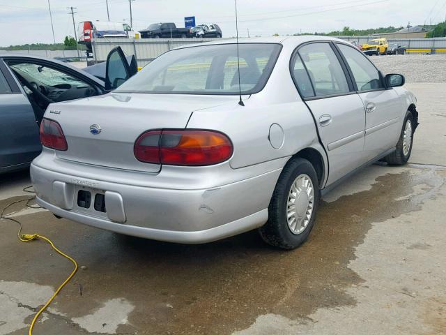 1G1ND52F74M690555 - 2004 CHEVROLET CLASSIC SILVER photo 4