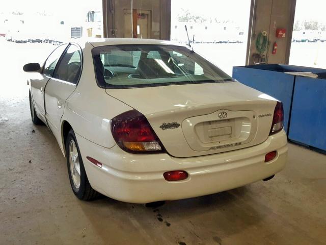 1G3GR64H514253350 - 2001 OLDSMOBILE AURORA WHITE photo 3