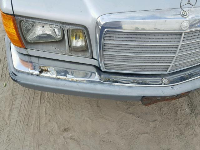 WDBCB20A3DB051156 - 1983 MERCEDES-BENZ 300 SD SILVER photo 9