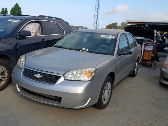 1G1ZS58F37F306357 - 2007 CHEVROLET MALIBU LS SILVER photo 2