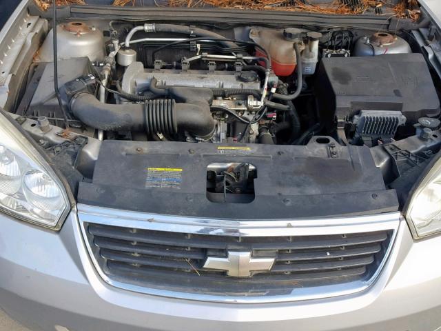 1G1ZS58F37F306357 - 2007 CHEVROLET MALIBU LS SILVER photo 7