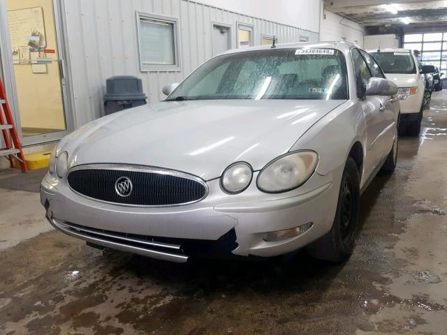 2G4WC532551229809 - 2005 BUICK LACROSSE C SILVER photo 2