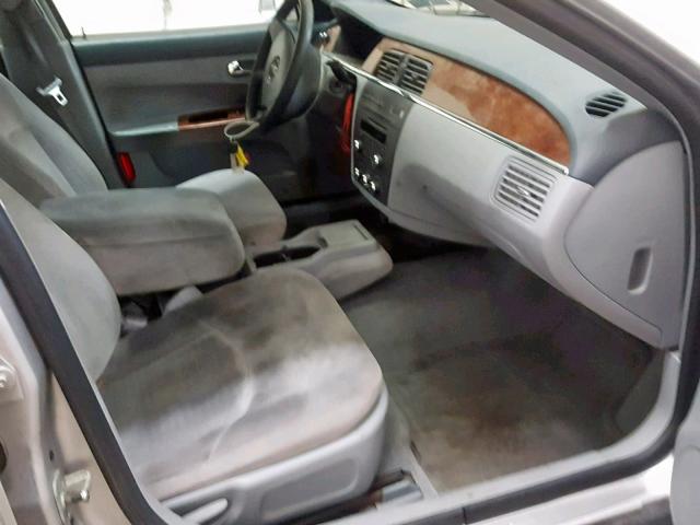 2G4WC532551229809 - 2005 BUICK LACROSSE C SILVER photo 5