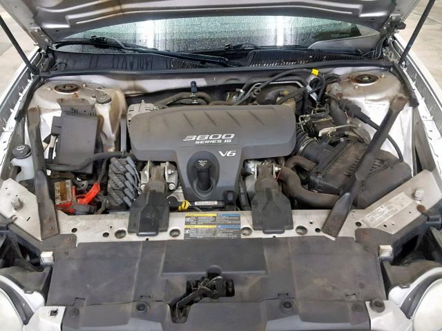 2G4WC532551229809 - 2005 BUICK LACROSSE C SILVER photo 7