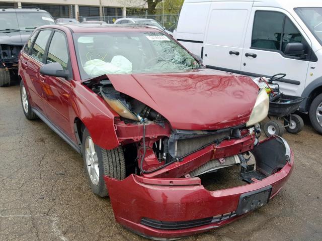 1G1ZT64874F207403 - 2004 CHEVROLET MALIBU MAX წითელი ფოტო 1
