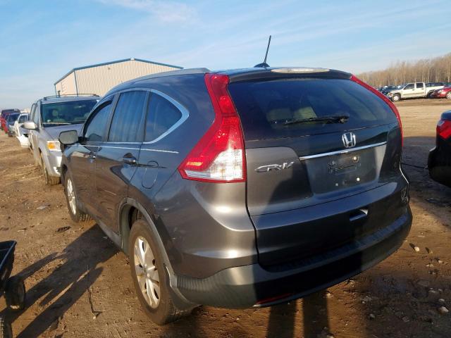 2HKRM3H77DH506299 - 2013 HONDA CR-V EXL  photo 3