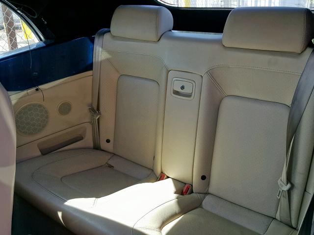 3VWCD31Y74M323209 - 2004 VOLKSWAGEN NEW BEETLE 蓝色 照片 6