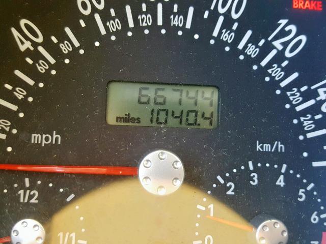 3VWCD31Y74M323209 - 2004 VOLKSWAGEN NEW BEETLE 蓝色 照片 8