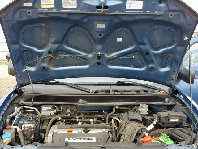 5J6YH28706L018945 - 2006 HONDA ELEMENT EX BLUE photo 7