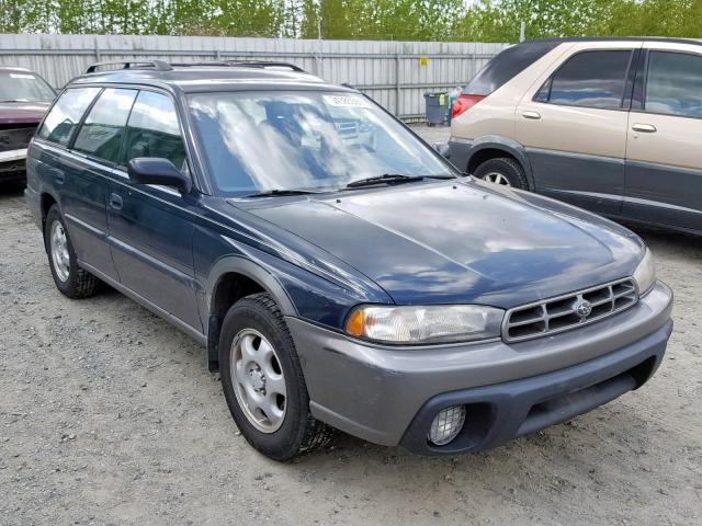 4S3BG6856T7378374 - 1996 SUBARU LEGACY OUT BLUE photo 1