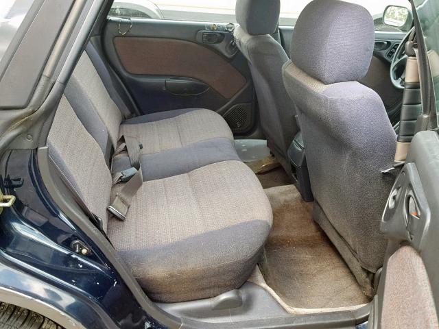 4S3BG6856T7378374 - 1996 SUBARU LEGACY OUT BLUE photo 6