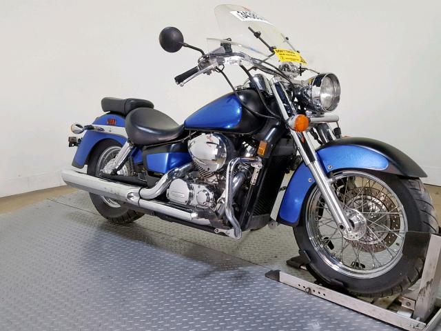 JH2RC50066M202443 - 2006 HONDA VT750 C BLUE photo 2