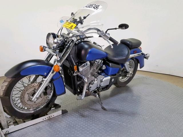 JH2RC50066M202443 - 2006 HONDA VT750 C BLUE photo 4