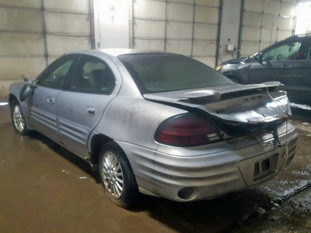 1G2NE52T7XM853515 - 1999 PONTIAC GRAND AM S SILVER photo 3