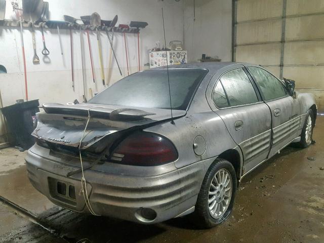 1G2NE52T7XM853515 - 1999 PONTIAC GRAND AM S SILVER photo 4