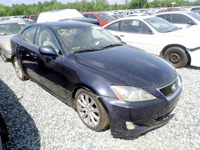 JTHBK262182064747 - 2008 LEXUS IS 250 BLACK photo 1