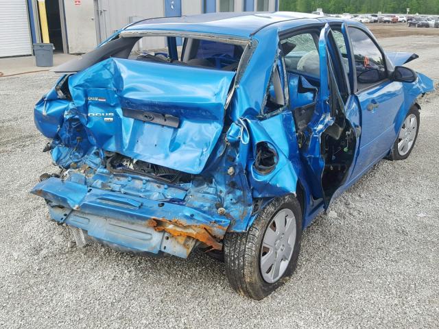 1FAFP34N37W320732 - 2007 FORD FOCUS ZX4 BLUE photo 9