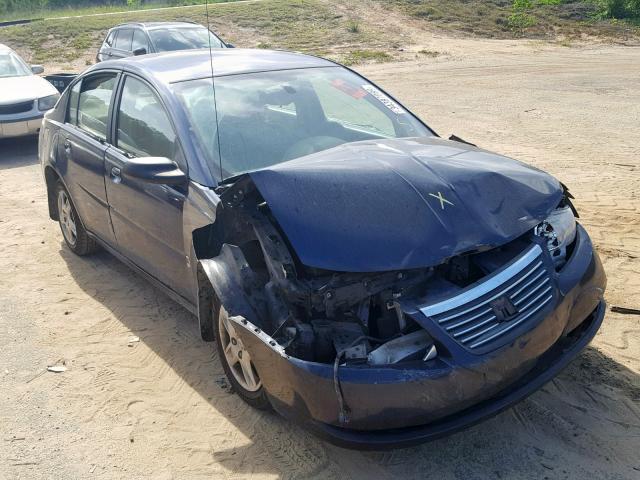1G8AJ58FX7Z117348 - 2007 SATURN ION LEVEL BLUE photo 1
