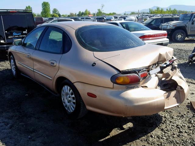 1FALP52U4TG305430 - 1996 FORD TAURUS GL GOLD photo 3