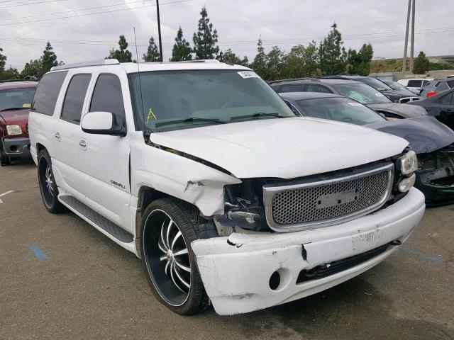 1GKFK66U46J114706 - 2006 GMC YUKON XL D WHITE photo 1