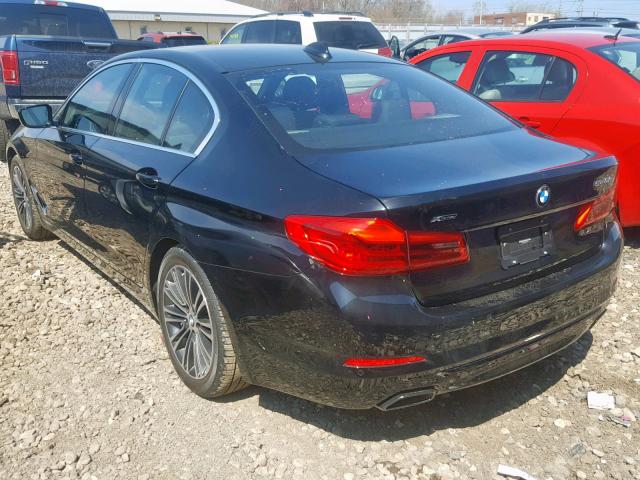 WBAJE7C50KWW24111 - 2019 BMW 540 XI BLACK photo 3