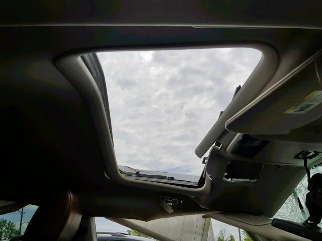 1J8HG58246C165003 - 2006 JEEP COMMANDER SILVER photo 9