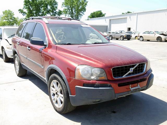 YV1CZ91H341077662 - 2004 VOLVO XC90 T6 RED photo 1