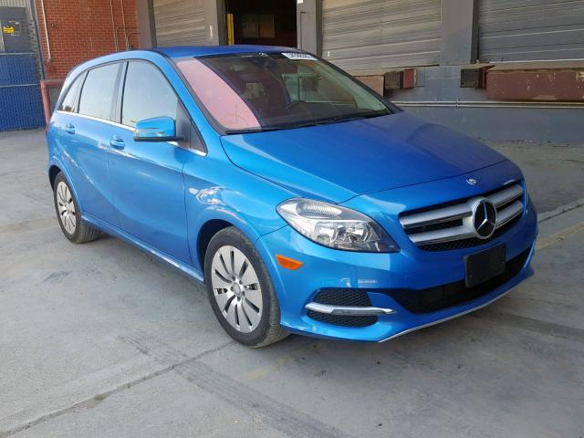 WDDVP9AB5FJ004589 - 2015 MERCEDES-BENZ B ELECTRIC BLUE photo 1