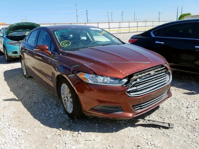 3FA6P0LU9FR266409 - 2015 FORD FUSION SE HYBRID  photo 1