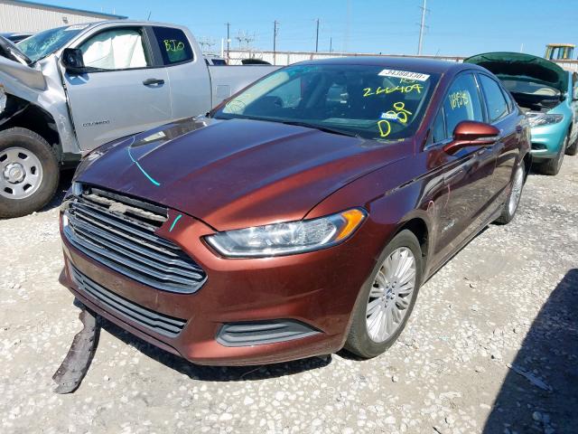 3FA6P0LU9FR266409 - 2015 FORD FUSION SE HYBRID  photo 2