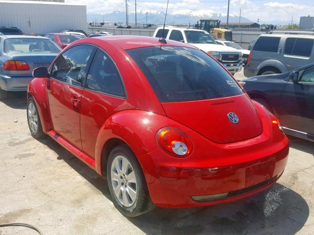 3VWPW31C68M526789 - 2008 VOLKSWAGEN NEW BEETLE წითელი ფოტო 3