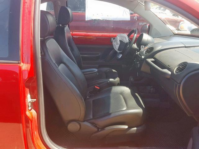 3VWPW31C68M526789 - 2008 VOLKSWAGEN NEW BEETLE წითელი ფოტო 5