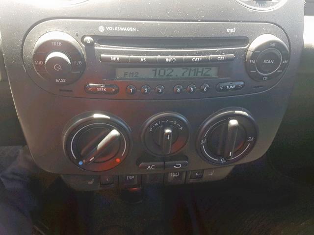 3VWPW31C68M526789 - 2008 VOLKSWAGEN NEW BEETLE წითელი ფოტო 9