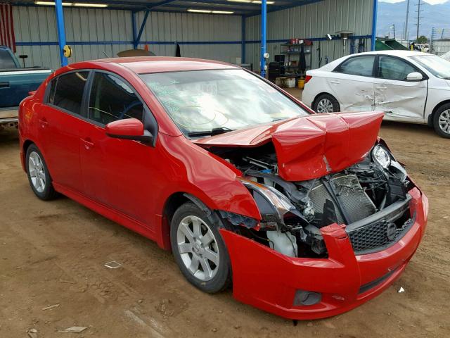 3N1AB6AP4CL744935 - 2012 NISSAN SENTRA 2.0 RED photo 1