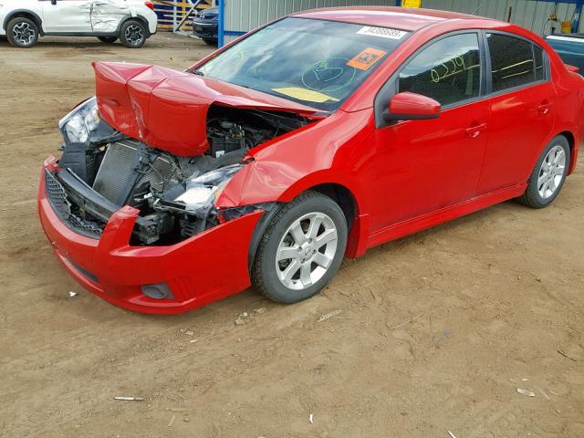 3N1AB6AP4CL744935 - 2012 NISSAN SENTRA 2.0 RED photo 2