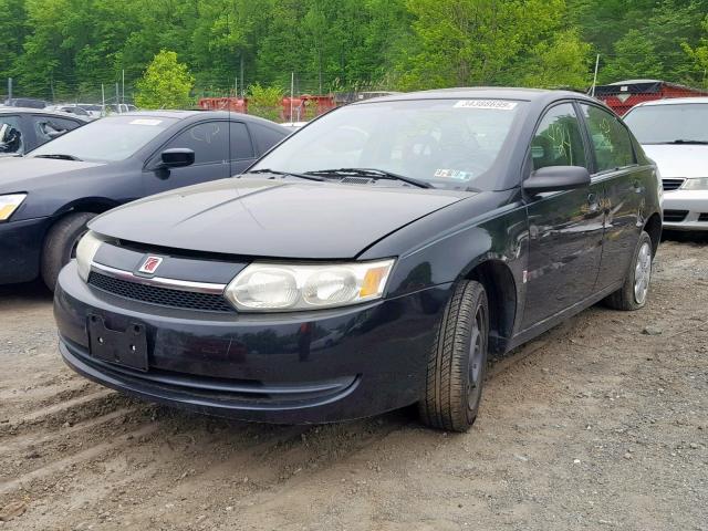 1G8AJ52FX4Z114356 - 2004 SATURN ION LEVEL BLACK photo 2