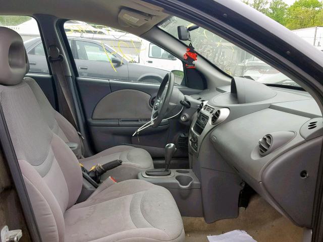 1G8AJ52FX4Z114356 - 2004 SATURN ION LEVEL BLACK photo 5