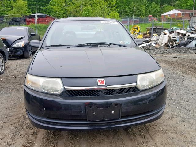 1G8AJ52FX4Z114356 - 2004 SATURN ION LEVEL BLACK photo 9