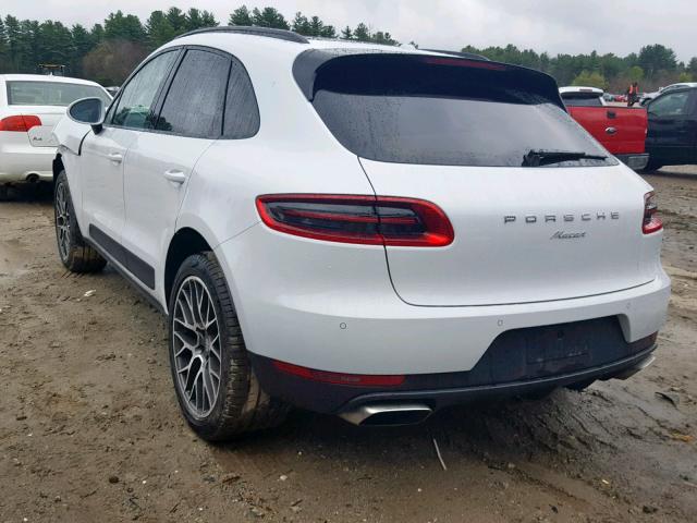 WP1AA2A57JLB14504 - 2018 PORSCHE MACAN WHITE photo 3