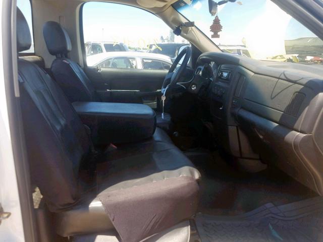 3D7KU26D74G161682 - 2004 DODGE RAM 2500 S თეთრი ფოტო 5