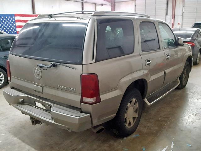 1GYEK63N22R115718 - 2002 CADILLAC ESCALADE L GOLD photo 4