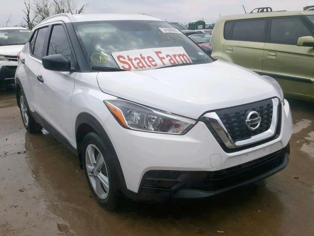 3N1CP5CU2JL545208 - 2018 NISSAN KICKS S WHITE photo 1